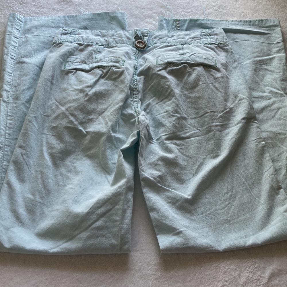 Anthropologie Light Blue Wide Leg Pants